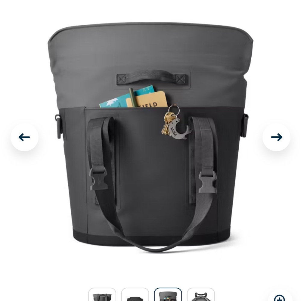 NWT  YETI HOPPER M15 SOFT COOLER- NAVY - Picture 3 of 7
